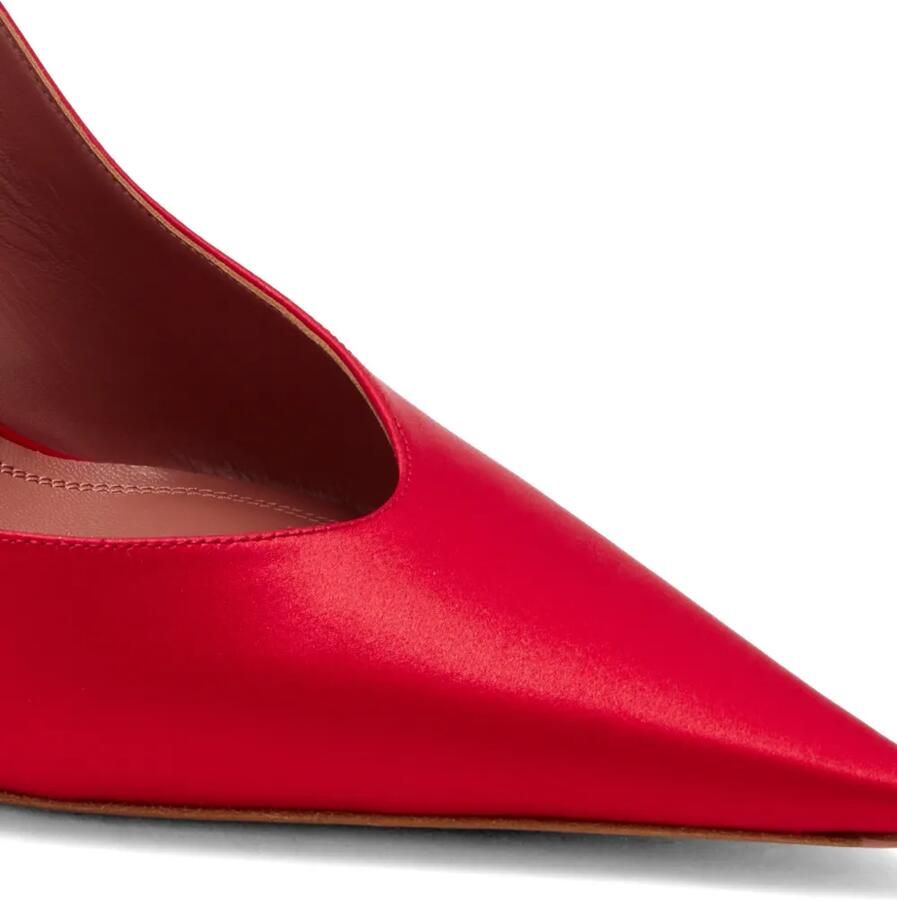 Amina Muaddi 105 mm Anok pumps Rood - Foto 2