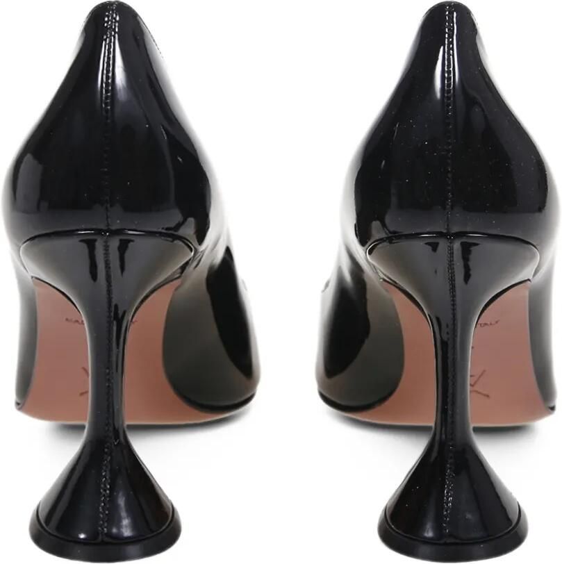 Amina Muaddi Ami pumps 95 black nappa Zwart