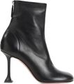 Amina Muaddi Iris bootie 95 black nappa Zwart - Zwart