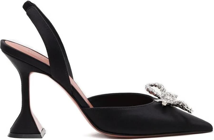 Amina Muaddi Rosie slingback pumps Zwart