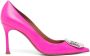 Amina Muaddi Camelia pumps verfraaid met kristallen Roze - Thumbnail 1