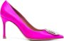 Amina Muaddi Camelia pumps verfraaid met kristallen Roze - Thumbnail 1