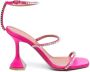 Amina Muaddi Gilda sandalen Roze - Thumbnail 1