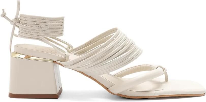 Amir Slama Sandalen met bandjes Wit