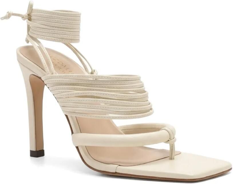 Amir Slama Sandalen met striksluiting Beige - Foto 3
