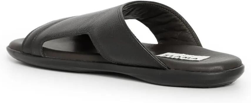 Amir Slama Slippers van imitatieleer Zwart - Foto 4
