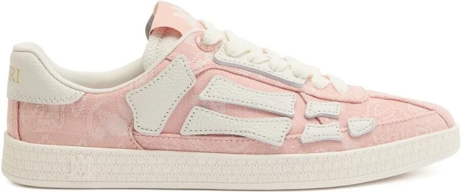 AMIRI Bandana denim sneakers Roze