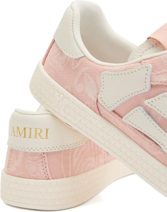 AMIRI Bandana denim sneakers Roze - Foto 3