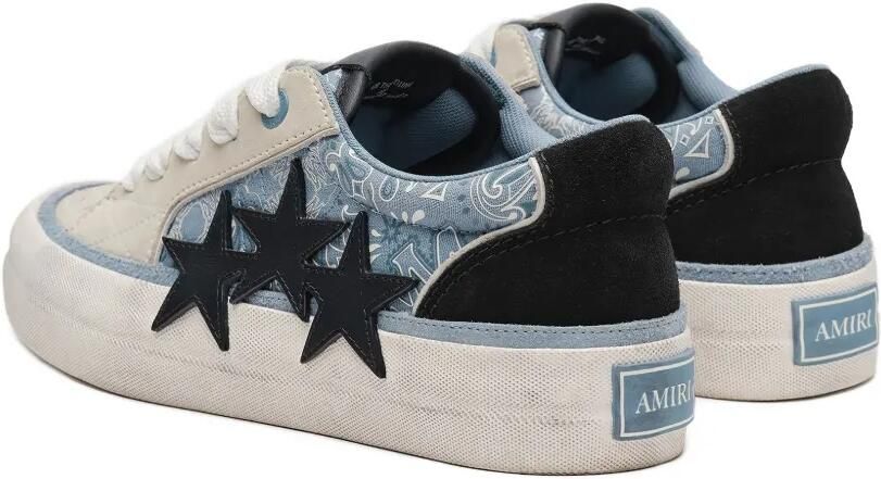 AMIRI Bandana Star skate sneakers Wit