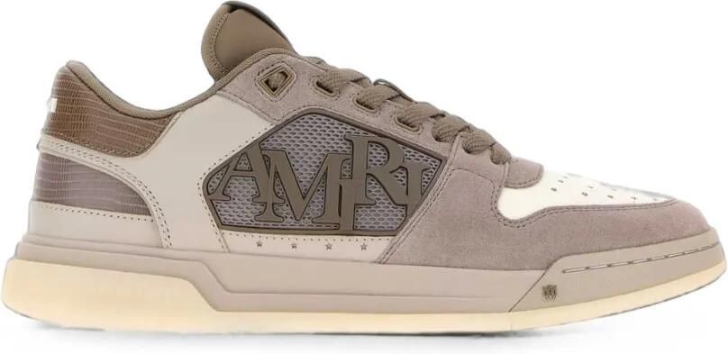 AMIRI Classic Low sneakers met logopatch Bruin