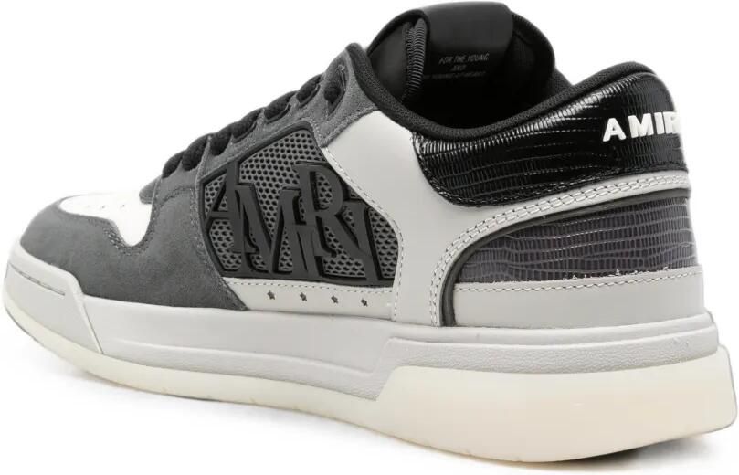 AMIRI Classic Low sneakers met logopatch en vlakken Grijs