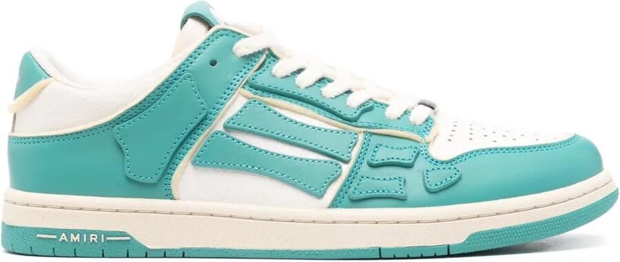 AMIRI Collegiate Skel leren sneakers Blauw