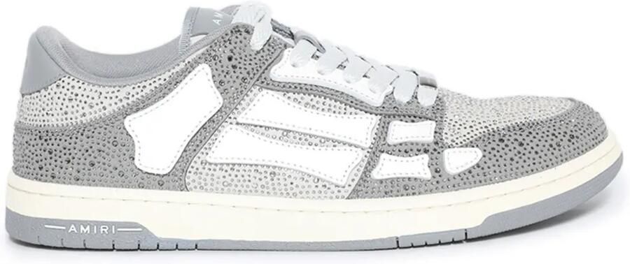 AMIRI Crystal Skel Top sneakers Grijs