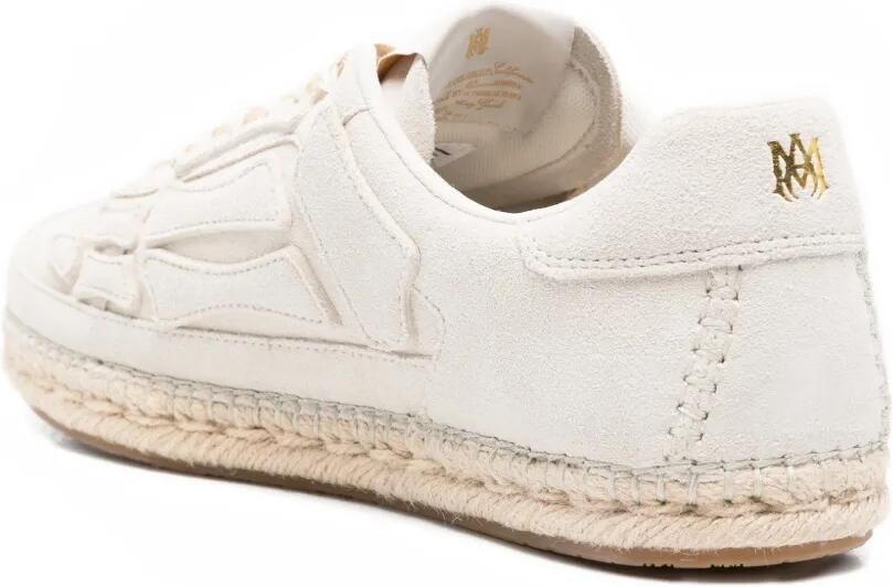 AMIRI Espadrille Pacific Bones sneakers Beige - Foto 4