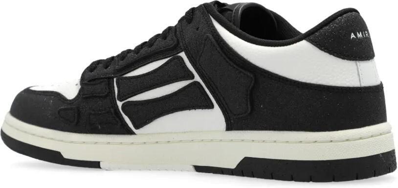AMIRI Glanzende Skel Top Low sneakers Zwart - Foto 3