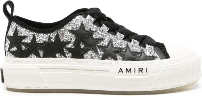 AMIRI Glitters Stars Court sneakers Zilver