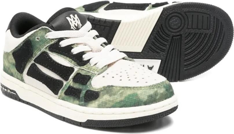AMIRI KIDS Camouflage sneakers met vlakken Groen - Foto 3