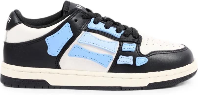 AMIRI KIDS Skel-Top leren low-top sneakers Zwart