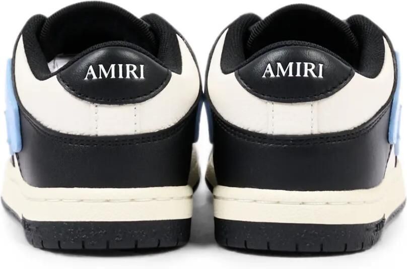 AMIRI KIDS Skel-Top leren low-top sneakers Zwart - Foto 3