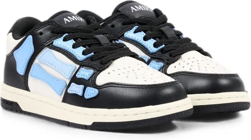 AMIRI KIDS Skel-Top leren low-top sneakers Zwart - Foto 4