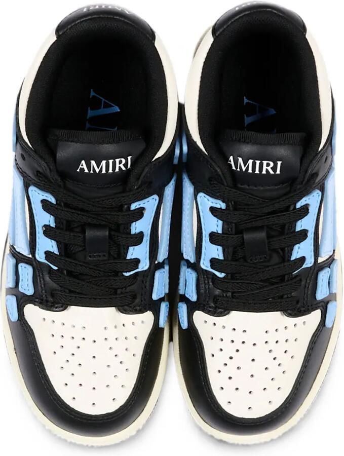AMIRI KIDS Skel-Top leren low-top sneakers Zwart - Foto 2
