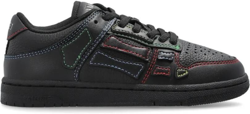 AMIRI KIDS Skel Top sneakers met contrasterende stiksels Zwart - Foto 3