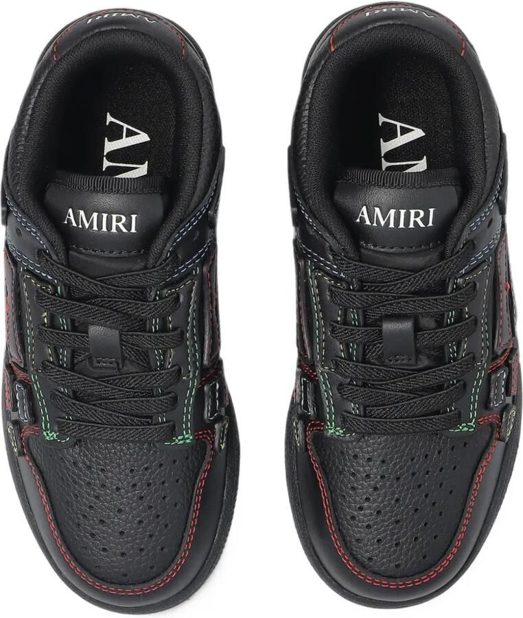 AMIRI KIDS Skel Top sneakers met contrasterende stiksels Zwart - Foto 2