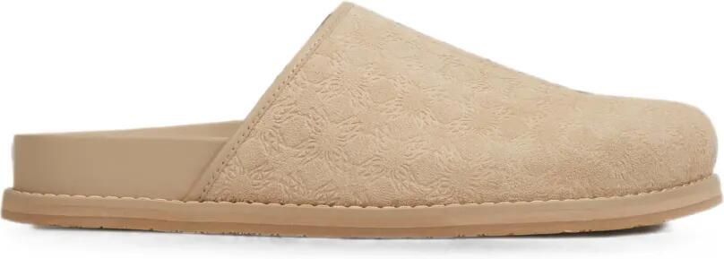 AMIRI Klompen met monogram-patroon Beige