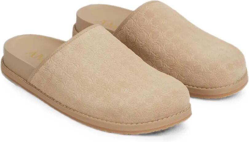 AMIRI Klompen met monogram-patroon Beige - Foto 4