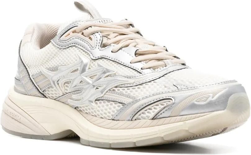 AMIRI M-Tech sneakers van metallic leer Wit - Foto 2
