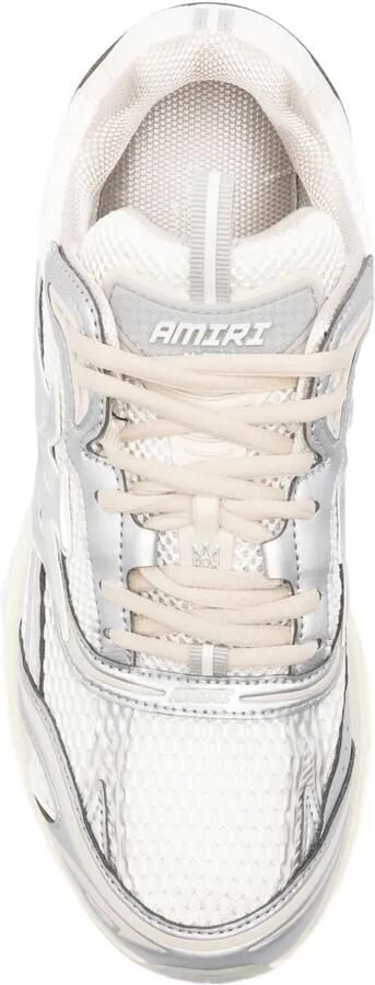 AMIRI M-Tech sneakers van metallic leer Wit - Foto 4