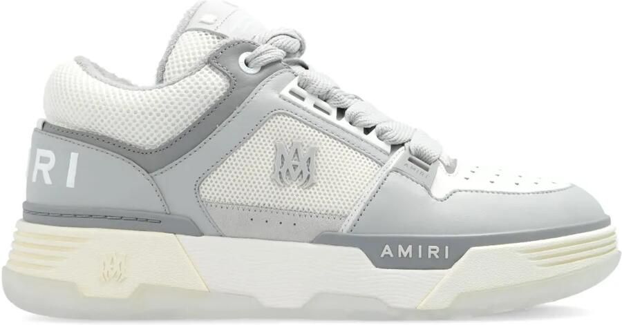 AMIRI MA-1 leren sneakers met vlakken Grijs