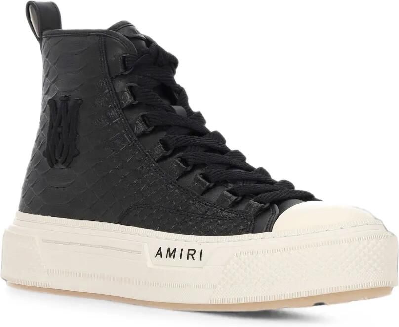 AMIRI MA Court Hi sneakers met python-reliëf Zwart - Foto 2