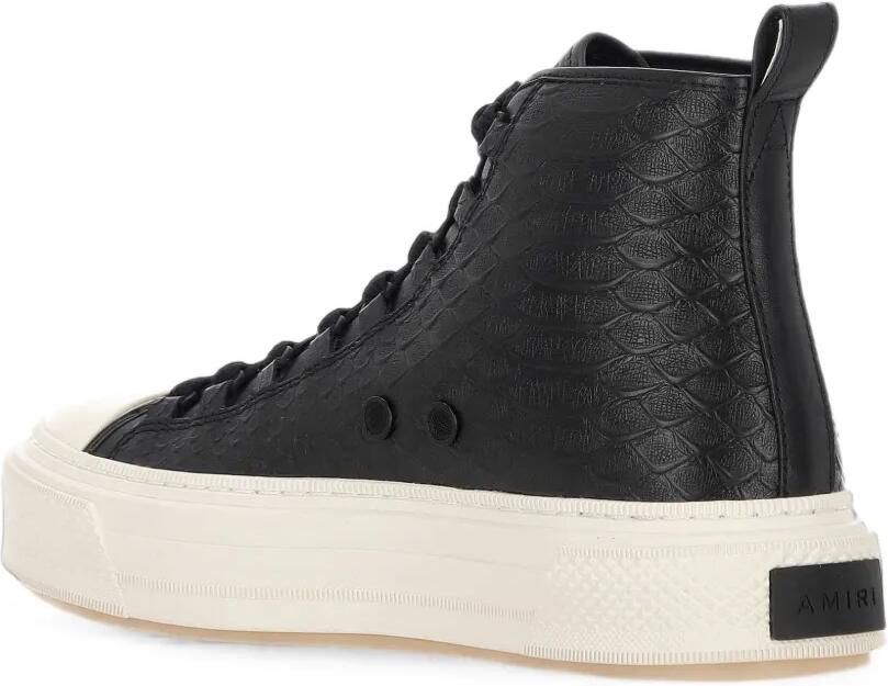 AMIRI MA Court Hi sneakers met python-reliëf Zwart - Foto 3