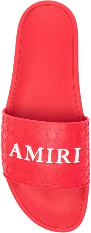 AMIRI MA Quad slippers Rood - Foto 2