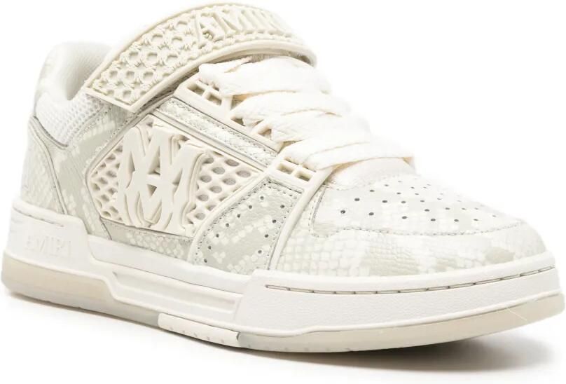 AMIRI MA Skyline sneakers met python-reliëf Beige - Foto 3