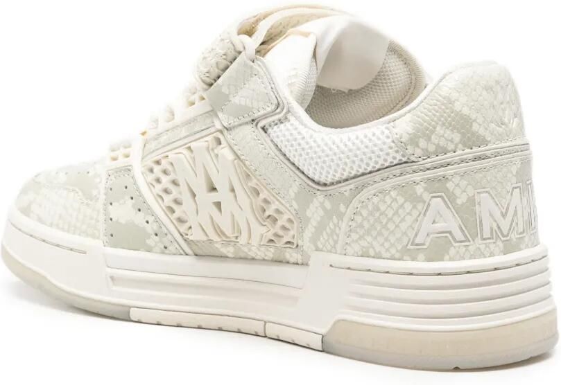 AMIRI MA Skyline sneakers met python-reliëf Beige - Foto 2