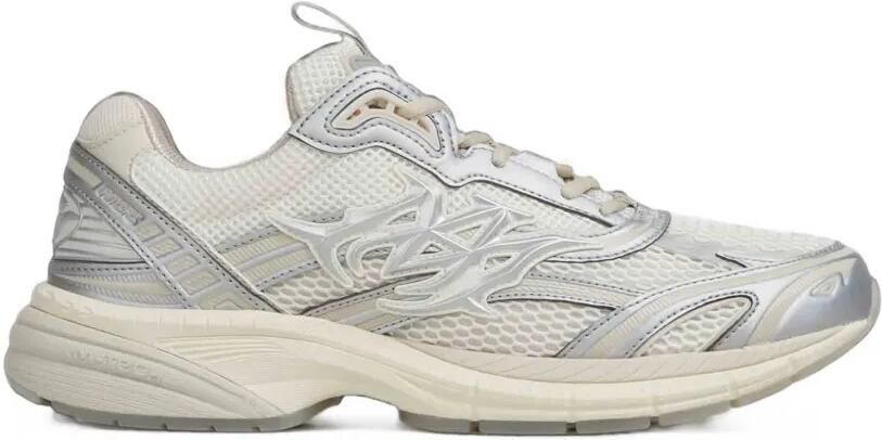 AMIRI Metallic M-Tech mesh sneakers met vlakken Beige