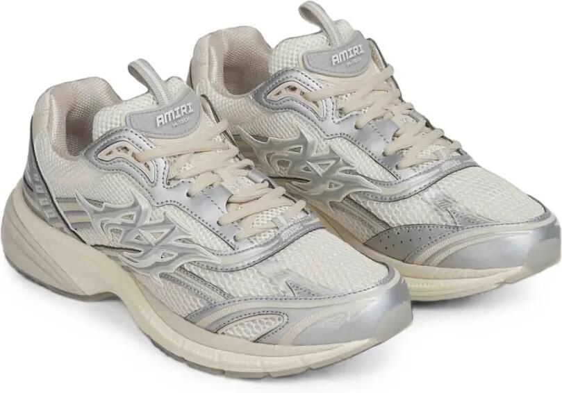 AMIRI Metallic M-Tech mesh sneakers met vlakken Beige - Foto 4