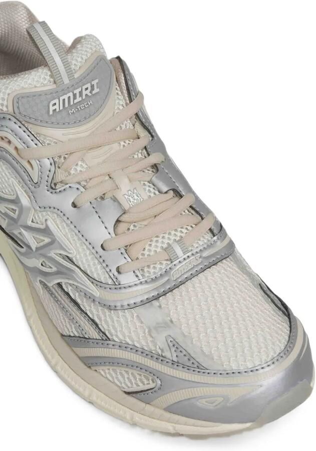AMIRI Metallic M-Tech mesh sneakers met vlakken Beige - Foto 2