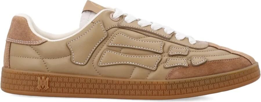 AMIRI Pacific Bones leren sneakers Beige