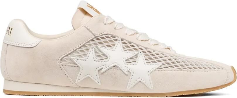 AMIRI Pacific Flat mesh sneakers Beige