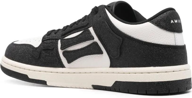 AMIRI Skel glanzende leren sneakers Zwart - Foto 2