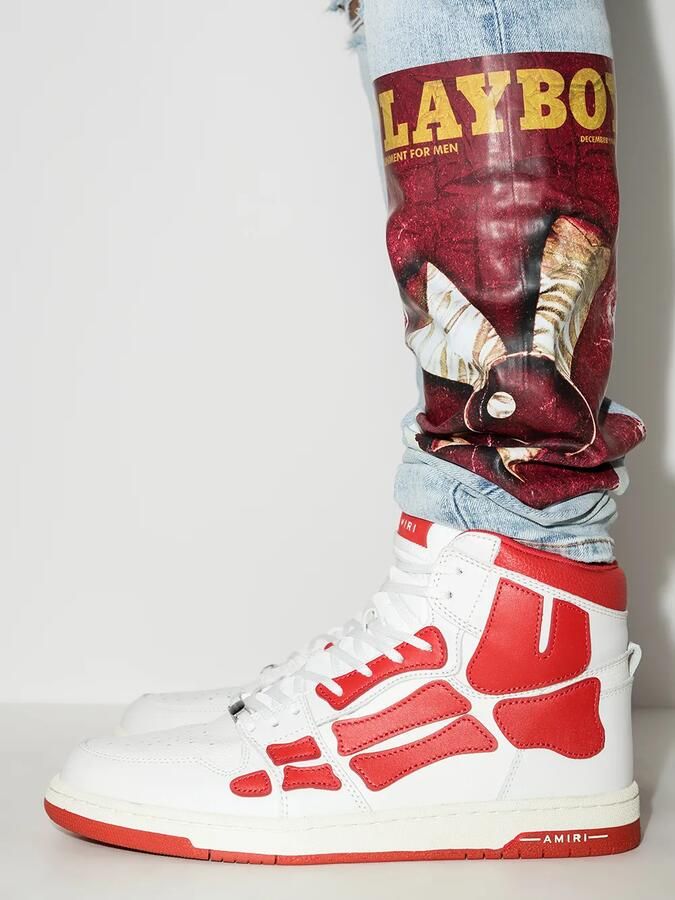 AMIRI Skel high-top sneakers Wit - Foto 3