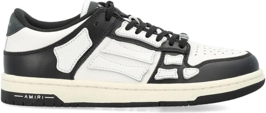 AMIRI Skel leren sneakers met colourblocking Zwart