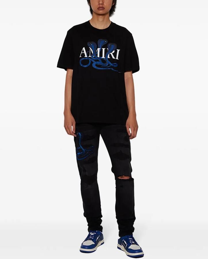 AMIRI Skel low-top sneakers Blauw - Foto 4