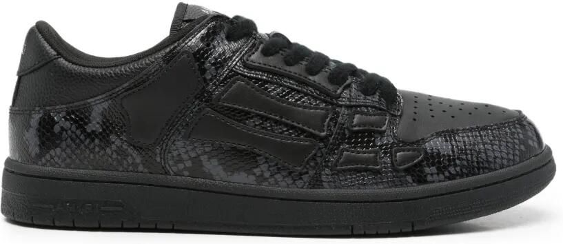AMIRI Skeltop sneakers met slangen-effect Zwart
