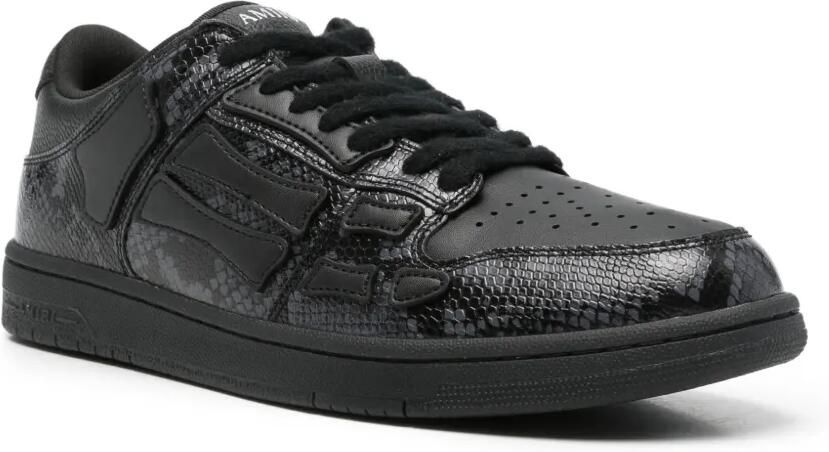 AMIRI Skeltop sneakers met slangen-effect Zwart - Foto 3