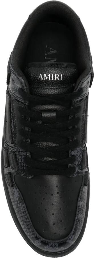 AMIRI Skeltop sneakers met slangen-effect Zwart - Foto 4