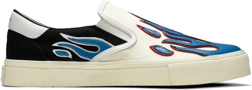AMIRI Slip-on sneakers met vlamprint Wit